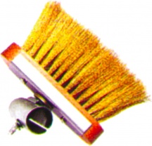 Inforno 249.964.91 Accessorio Spazzola Girevole Forno in Filo di Ottone 13x3 cm