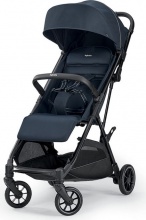Inglesina AG84P0SSB Comby Passeggino Leggero Compatto Pieghevole 22Kg Cappottina Cesta Blu