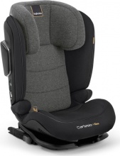 Inglesina AV98R0VLB Seggiolino Auto 15-36 Kg Isofix  3,5-12 Anni black - Cartesio i-Size