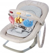 Inglesina AZ96K9BTT Lounge Sdraietta Reclinabile Neonato Musicale Butter