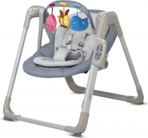 Inglesina AZ97K9SGA Wave Sdraietta Neonato Elettrica fino a 9 Kg Melodie Sugar