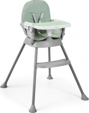 Innovaciones Ms 2066 Spoon - Seggiolone Pappa 2 in 1 Max 25 Kg Alzasedia Verde