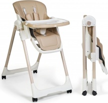 Innovaciones Ms 2073 Tasty - Seggiolone Pappa 0-36 Mesi Reclinabile Beige
