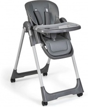 Innovaciones Ms 2075 Tasty - Seggiolone Pappa 0-36 Mesi Reclinabile Grigio Scuro