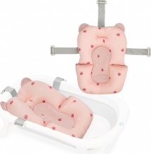 Innovaciones Ms 30801 Riduttore per Vaschetta Bagnetto Neonato Pieghevole Flex Rosa