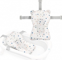 Innovaciones Ms 30803 Riduttore per Vaschetta Bagnetto Neonato Pieghevole Flex Bianco