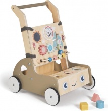 Innovaciones Ms 3482 Girello Bambini Primi Passi Montessori in Legno Marrone - Monti
