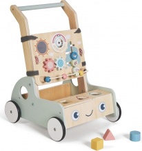 Innovaciones Ms 3483 Girello Bambini Primi Passi Montessori in Legno Turchese - Monti
