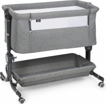 Innovaciones Ms 430110 Lettino Culla Neonato da Campeggio Co-sleeping Grigio - Comfy