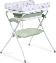 Innovaciones Ms 6862 Zoe - Fasciatoio Neonato con Vaschetta Bagnetto Verde