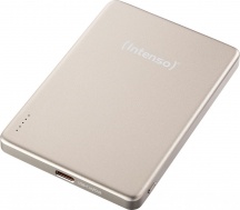 Intenso 7344021 Powerbank Wireless MagSafe 5000 mAh MW5000 colore Champagne