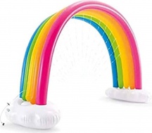 Intex 56597NP Gonfiabile Arcobaleno con spruzzatori 300x109x180h