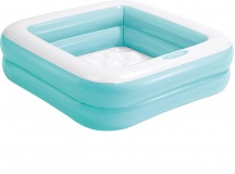 Intex 57100NP Piscina Gonfiabile Bambini Piscina Fuoriterra Quadrata 85x85x23 cm