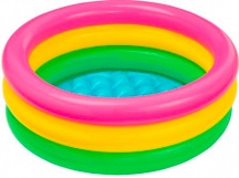 Intex 57107 Piscina Gonfiabile Bambini Piscina Fuoriterra rotonda � 61x22h cm