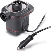 Intex 66636 Pompa Elettrica Portatile per Gonfiaggio e Sgonfiaggio 12V QuickFill