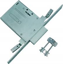 Iseo 663301604 Serratura a Doppia Mappa da Infilare Fascia E 60 mm 113x82