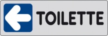 Ist 1590 9640 Etichetta Adesiva 150x50 Toilette Sx Pezzi 10