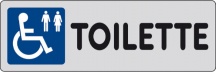 Ist 1590 9690 Etichetta Adesiva 150x50 Toilette Invalidi Pezzi 10