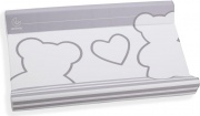 Italbaby 050 6010 08 Matisse - Materassino Fasciatoio Portatile PVC a due Lati colore Grigio