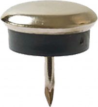 Italfeltri 185000005 Scivoli Per Mobili mm 20 Colore Silver