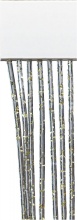 Italy 68L - 140X240 Tenda a Cordoncino Brilliant cm 140x240 Oro