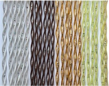 Italy 7505 -125X230 Tenda Elicoidale Luna cm 125x230 GialloTrasparente