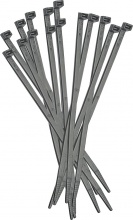 Itw 5314CE Elematic Fascette Cabl.Nero mm 3,5x200 Pz100 Confezioni 10