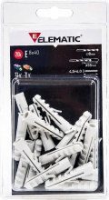 Itw 565409 Elematic Tasselli E  Va 6 Pezzi 15 Confezioni 10