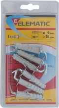 Itw 565427 Elematic Tasselli Enp  Gc 9 Pezzi 6 Confezioni 8