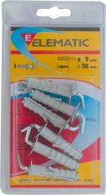 Itw 565431 Elematic Tasselli Enp  Oc 9 Pezzi 6 Confezioni 8