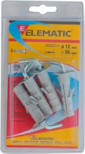 Itw 565437 Elematic Tasselli Enp  Oc12 Pezzi 4 Confezioni 8