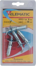 Itw 565439 Elematic Tasselli T61  Gc9 Pezzi 4 Confezioni 8