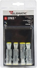 Itw 565466 Elematic Tasselli Efpm  B 6 Pezzi 2 Confezioni 8