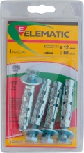 Itw 565473 Elematic Tasselli Le  Oc6 Pezzi 2 Confezioni 8