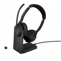JABRA 25599-989-889 Evolve2 55 Cuffie Bluetooth Wireless Cancellazione del Rumore Microfono
