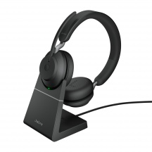 JABRA 26599-989-989 Cuffie Bluetooth, Wireless, Microfono, Antirumore, Nero - Evolve2 65, UC