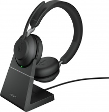JABRA 26599-999-989 Cuffie Bluetooth, Wireless, Microfono, Antirumore, Nero - Evolve2 65, MS