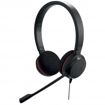 JABRA 4999-823-169 Evolve 20 Cuffie Gaming, a Padiglione, Cablate, Nero