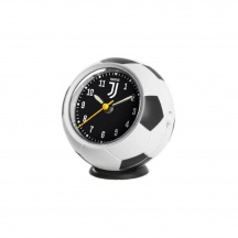 JM JA7082JU2 Sveglia Analogica Rotonda Juventus con Lancette Bianco e Nero