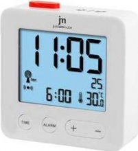 JM JD9031B Sveglia JUSTAMINUTE Multifunzione Radiocontrollata Bianco