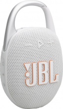 Jbl JBLCLIP5WHT Clip 5 Cassa Bluetooth Portatile Wireless IP67 7 Watt Bianco