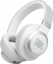 Jbl JBLLIVE770NCWHT Cuffie Bluetooth Wireless con Microfono Antirumore Bianco Live 770NC