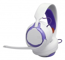 Jbl JBLQTUM250WHT Cuffie Gaming con filo con Microfono Antirumore BiancoViola Quantum 250
