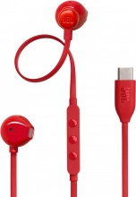 Jbl JBLT305CRED Auricolari con Filo In-ear USB-C Microfono colore Rosso