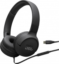 Jbl JBLT520CBLK Cuffie Cablate USB-C con Microfono Integrato Nero Tune 520C
