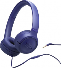 Jbl JBLT530BLU Cuffie a Padiglione Cablate Microfono Integrato Blu Tune 530