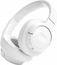 Jbl JBLT720BTWHT Cuffie Bluetooth, Wireless, Microfono, Colore Bianco - Tune 720BT