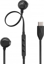 Jbl T305CBLK Tune 305C Auricolari Cuffie In-ear con Filo e Microfono Nero
