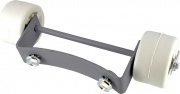 Jiangsu HSS-WHELLS BL. Set Ruote Per Stufa Patio Grigia Hss-A-Pc