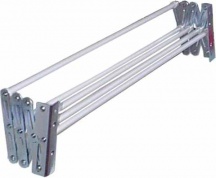 Jumbo 1022 Stendipanni Fisarmonica cm 80 Plasticato Bianco